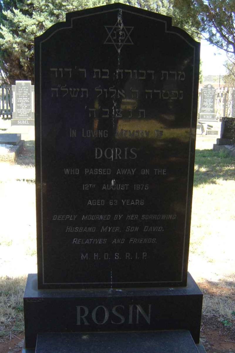 ROSIN Doris -1976