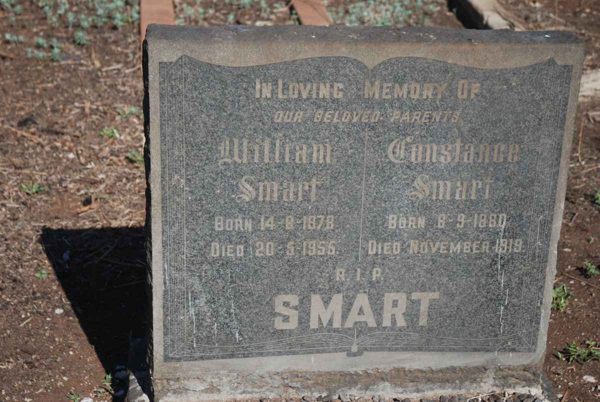 SMART William 1878-1955 &amp; Constance 1880-1919