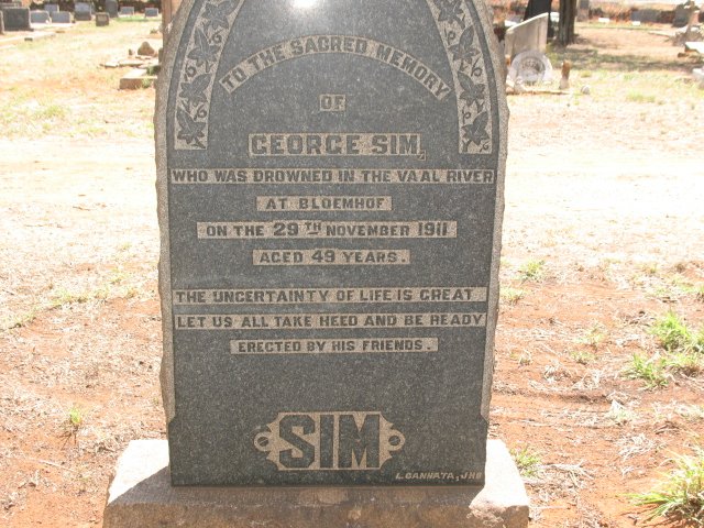 SIM George -1911