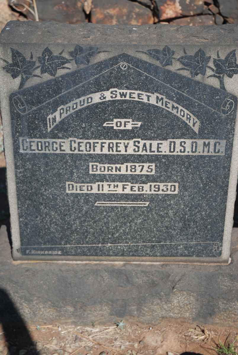 SALE George Geoffrey 1875-1930