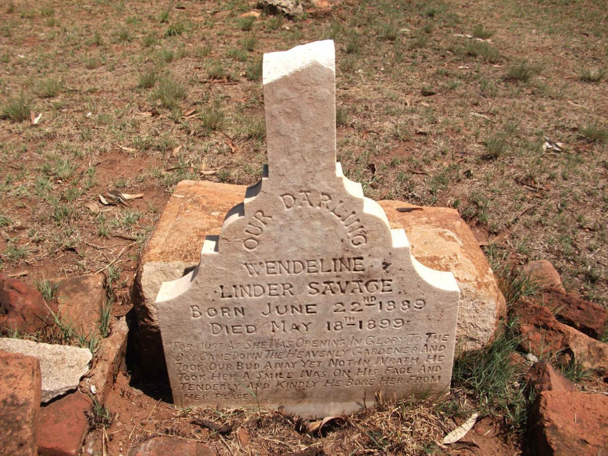 SAVAGE Wendeline Linder 1889-1899