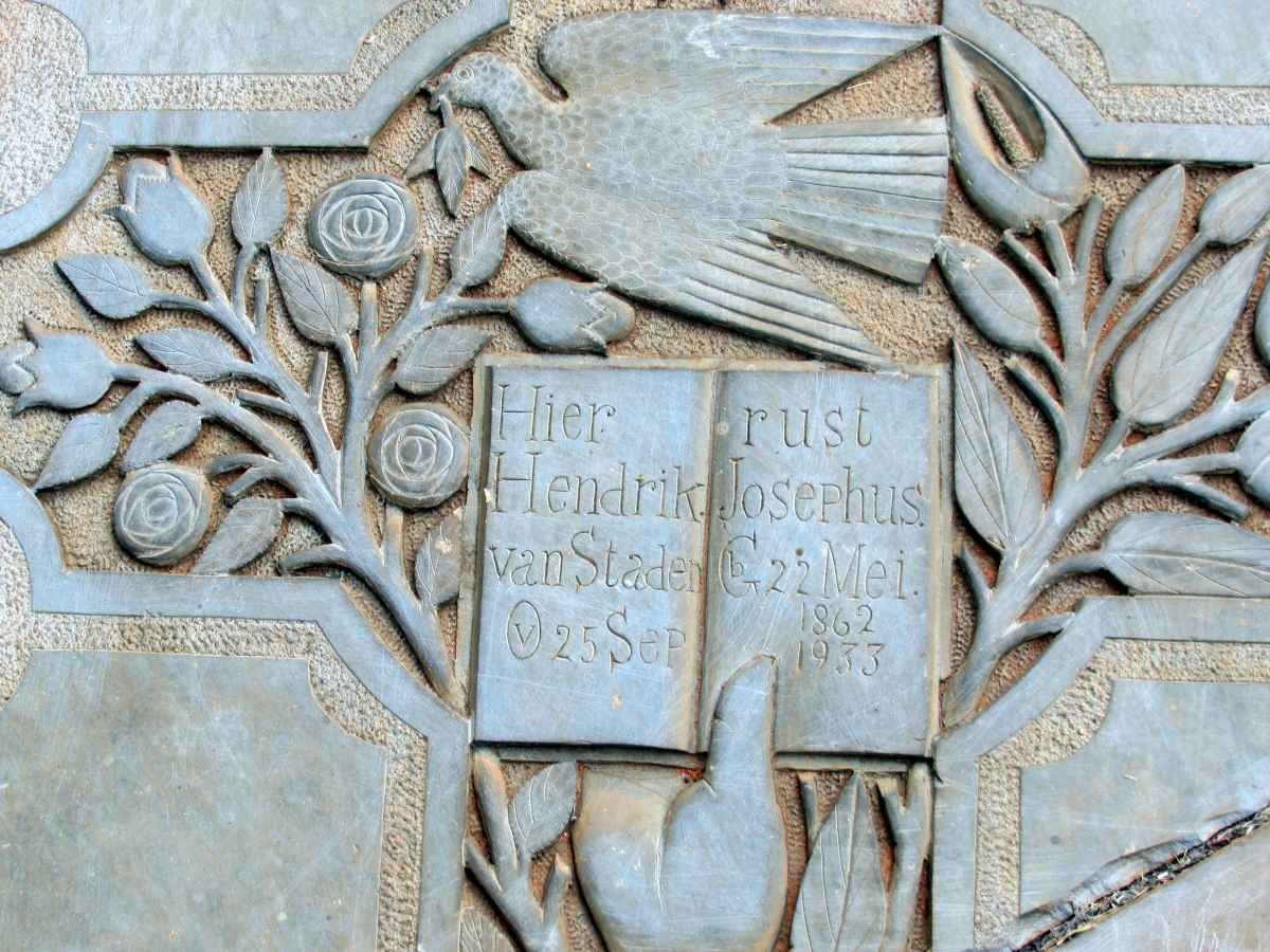 STADEN Hendrik Josephus, van 1862-1933