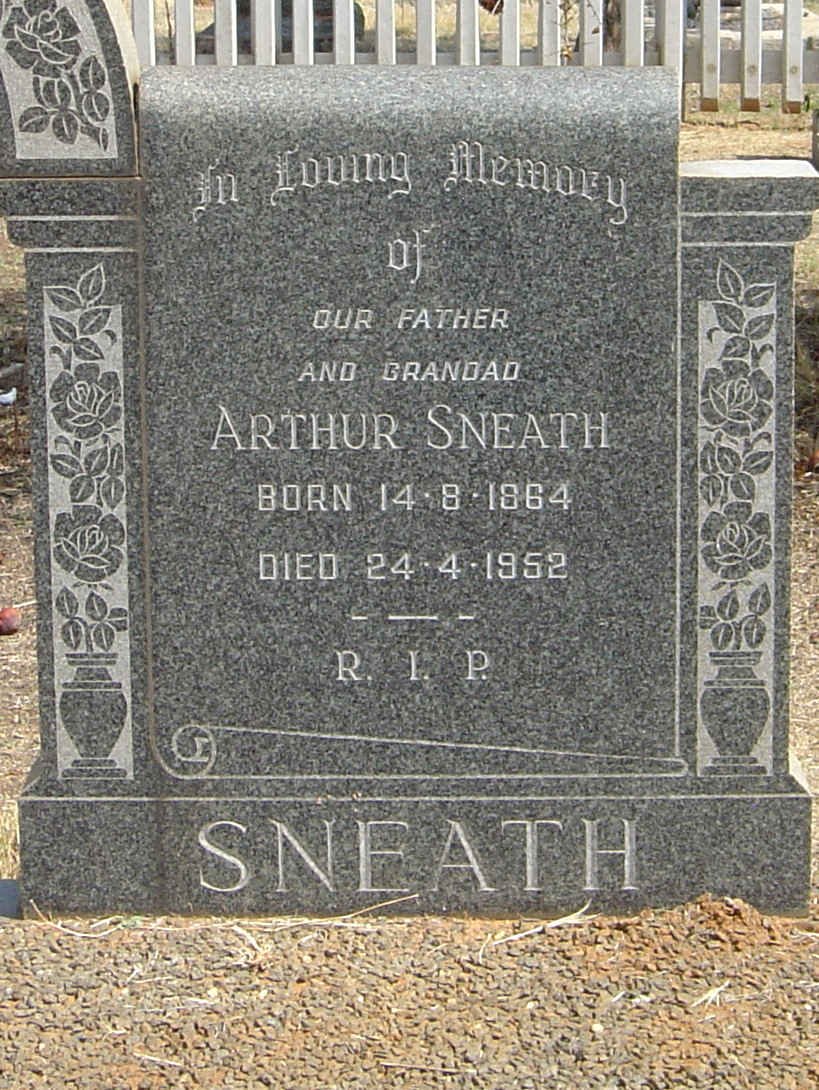 SNEATH Arthur 1864-1952