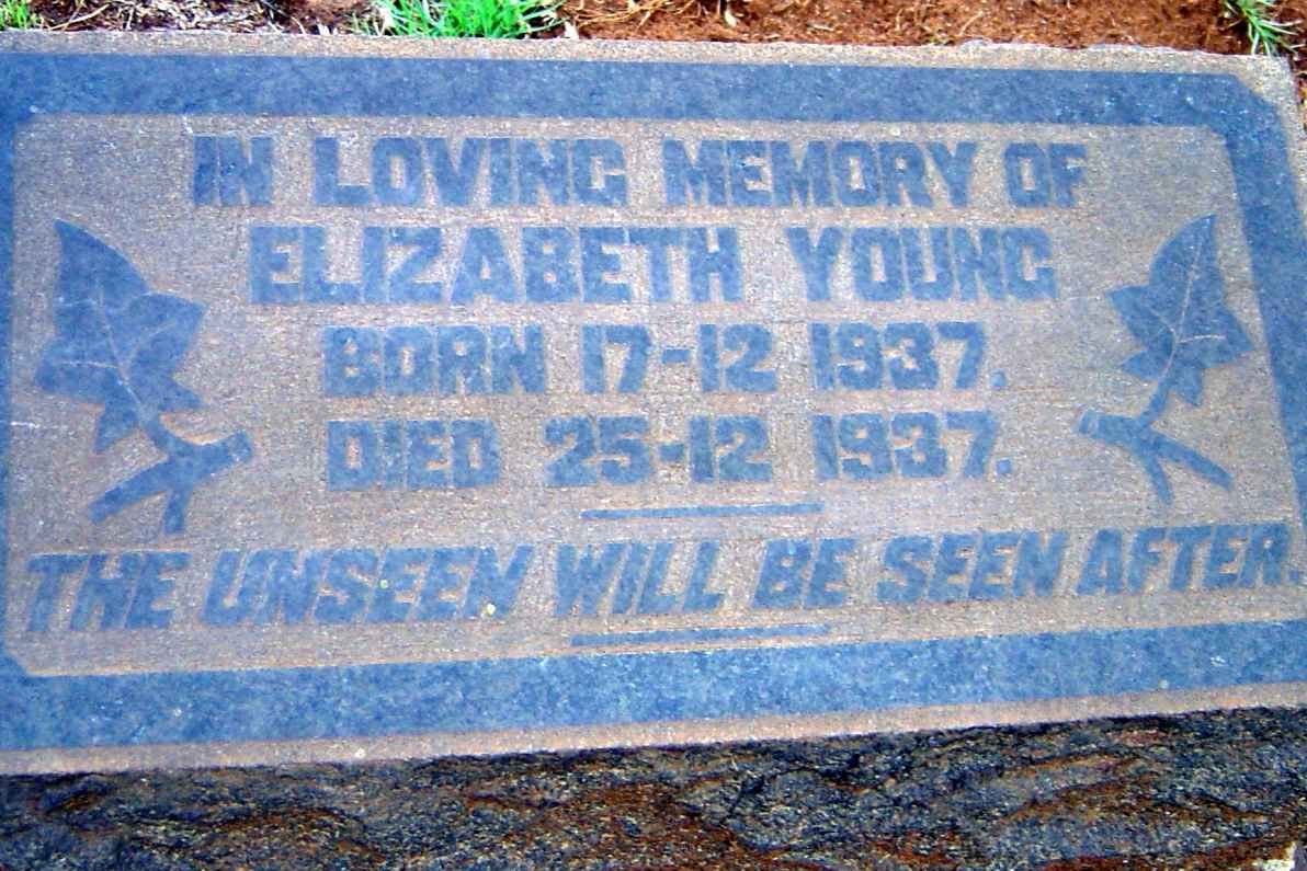 YOUNG Elizabeth 1937-1937