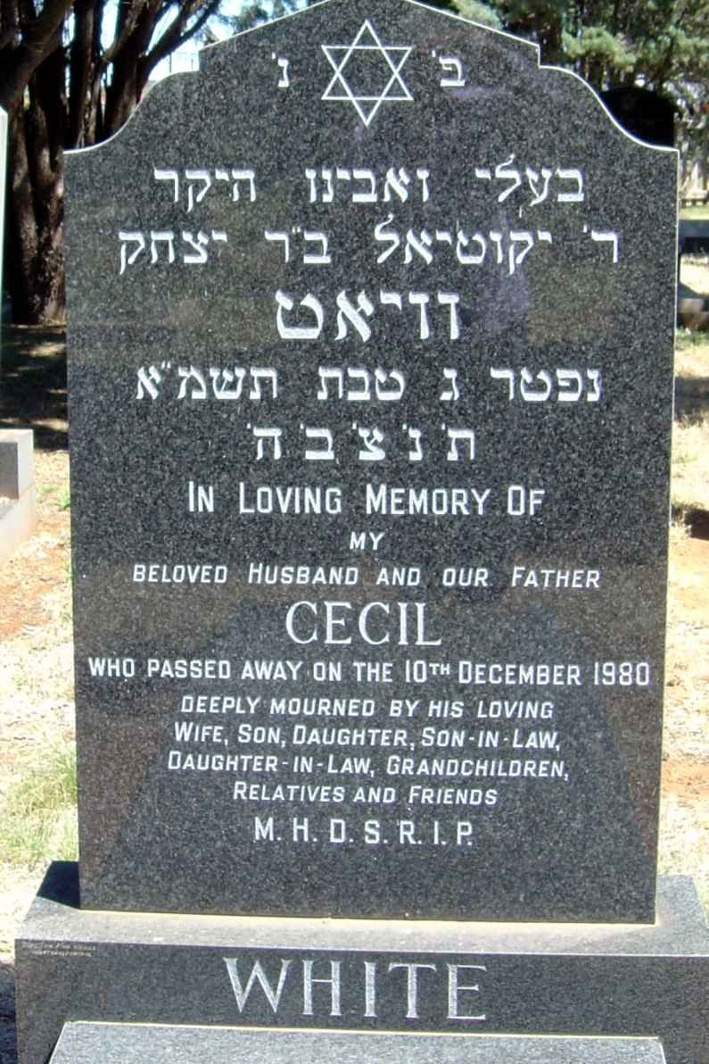 WHITE Cecil -1980