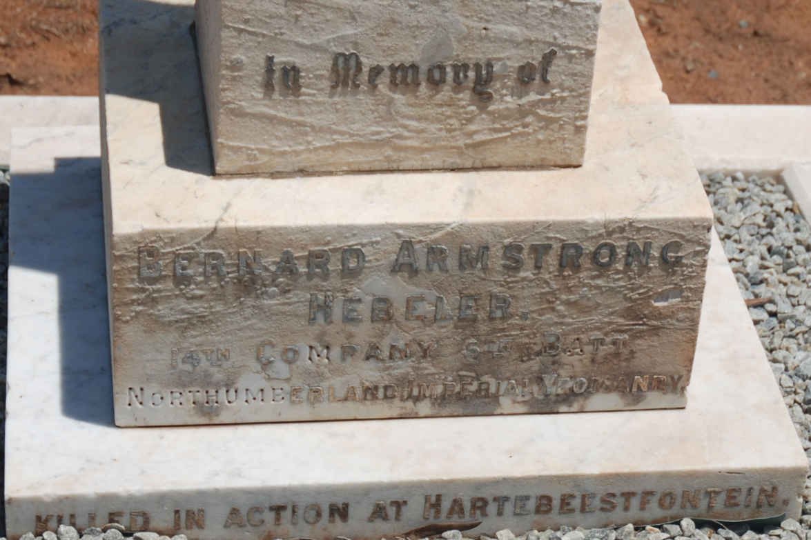 HEBELER Bernard Armstrong 