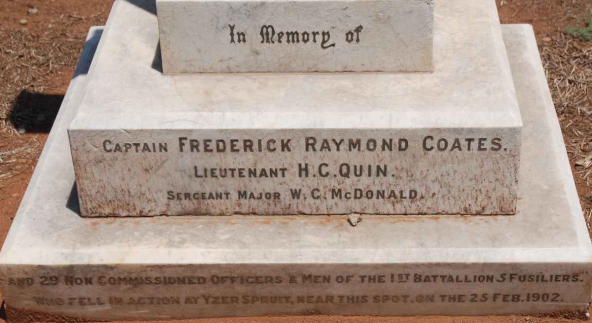 COATES Frederick Raymond -1902 :: QUIN H.C. -1902 :: MCDONALD W.C. -1902