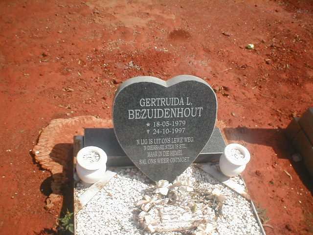 BEZUIDENHOUT Gertruida L. 1979-1997