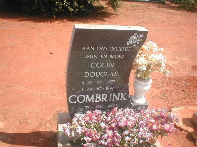 COMBRINK Colin Douglas 1977-1997