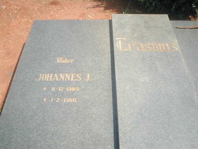 ERASMUS Johannes J. 1909-1980
