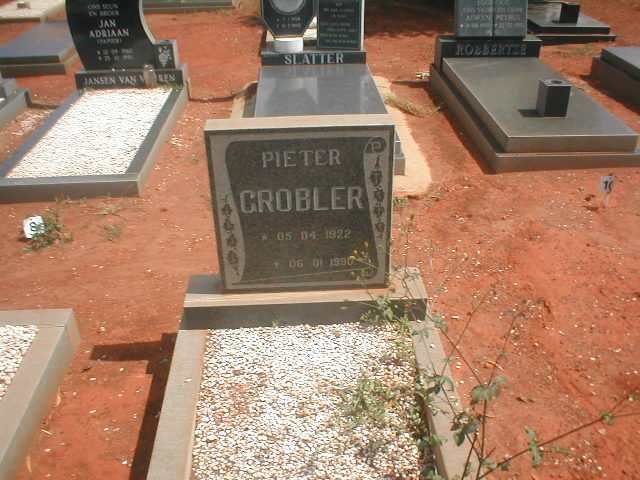 GROBLER Pieter 1922-1990