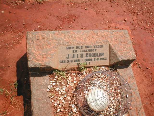 GROBLER J.J.I.S. 1881-1963