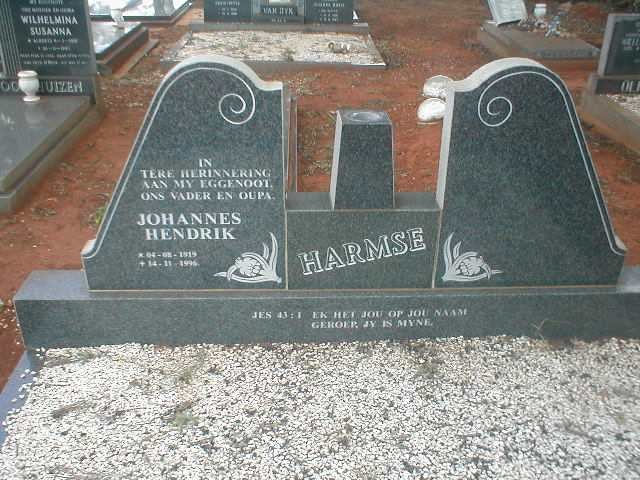 HARMSE Johannes Hendrik 1919-1996