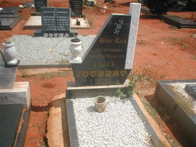 JOUBERT Anita 1938-200?