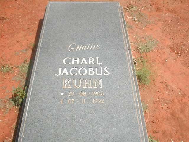 KUHN Charl Jacobus 1908-1992