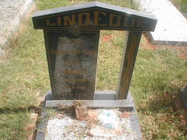 LINDEQUE Rex Samuel 1958-1998