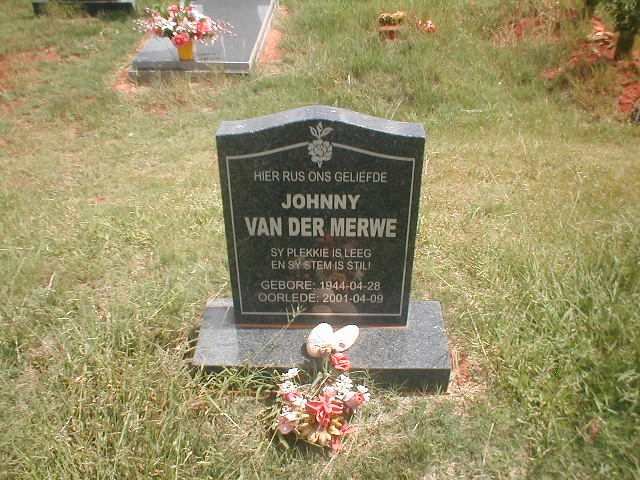 MERWE Johnny, van der 1994 - 2001
