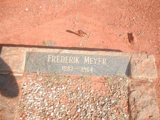 MEYER Frederik 1887-1964