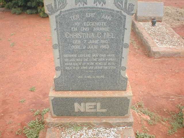 NEL Christina C. 1910-1953