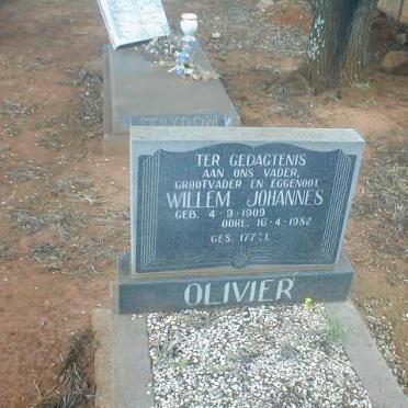 OLIVIER Willem Johannes 1909-1982