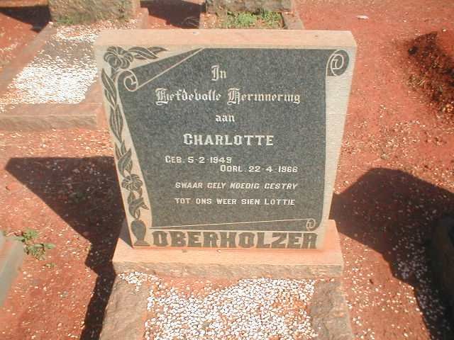 OBERHOLZER Charlotte 1949-1966