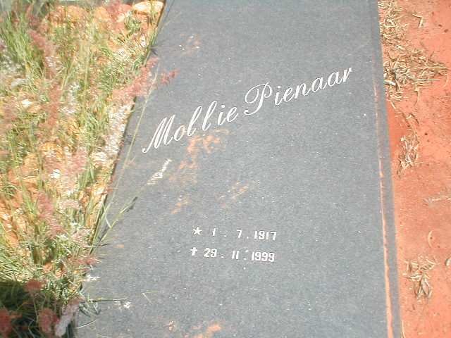 PIENAAR Mollie 1917-1999