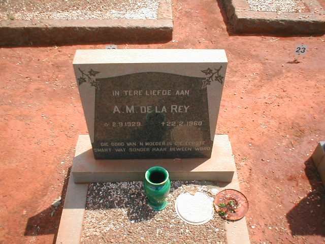 REY A.M., de la 1920-1960