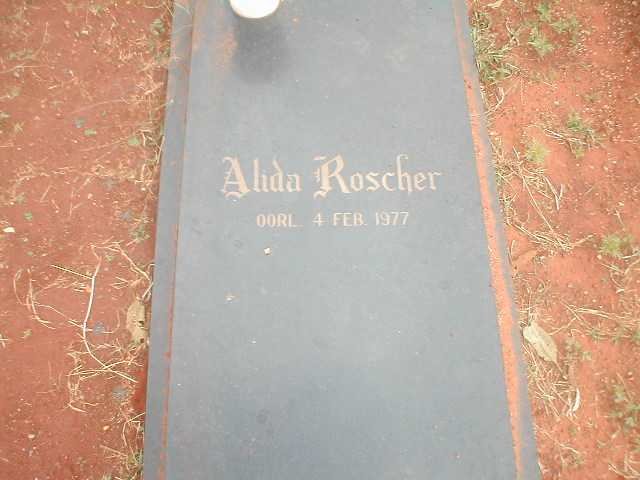 ROSCHER Alida -1977