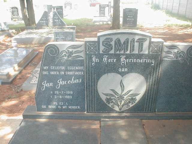 SMIT Jan Jacobus 1919-1983