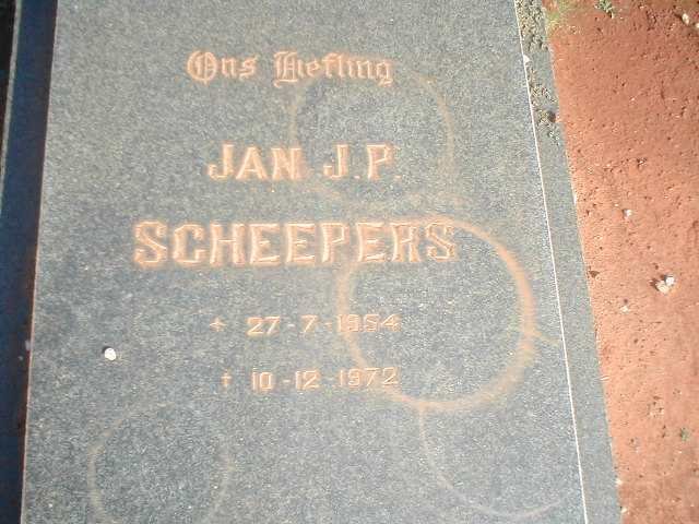 SCHEEPERS Jan J.P. 1954-1972