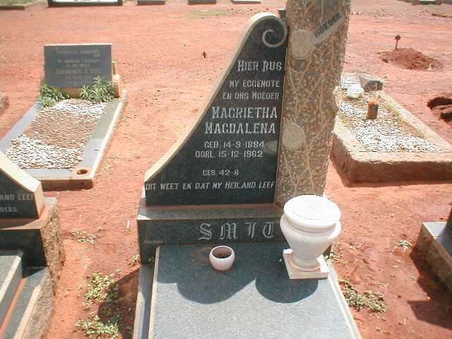 SMIT Magrietha Magdalena 1884-1962
