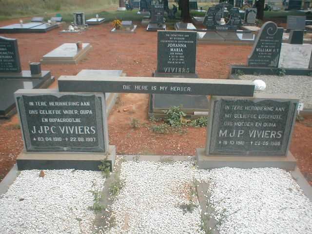VIVIERS J.J.P.C. 1910-1997 &amp; M.J.P. 191?-198?