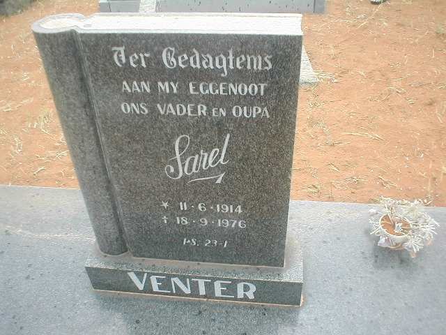 VENTER Sarel 1914-1976