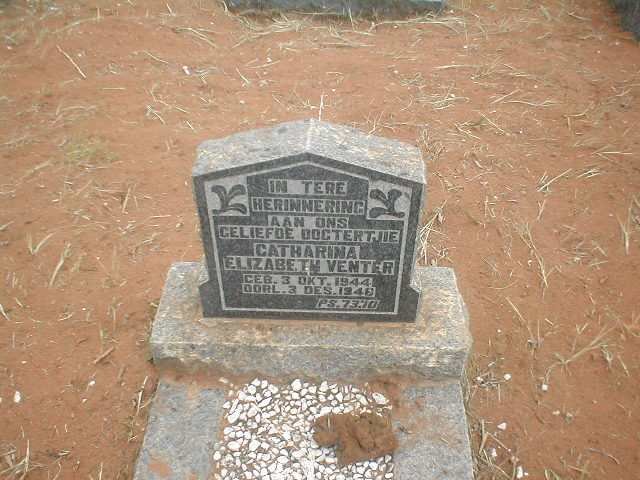 VENTER Catharina Elizabeth 1944-1946