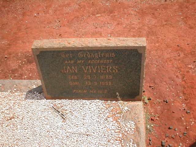 VIVIERS Jan 1889-1958