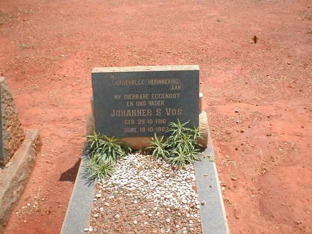 VOS Johannes S. 1916-1963