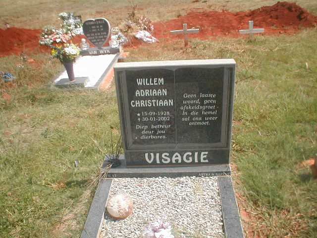 VISAGIE Willem Adriaan Christiaan 1928-2002