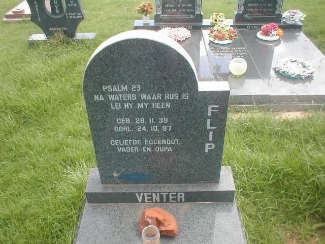 VENTER Flip 1939-1997