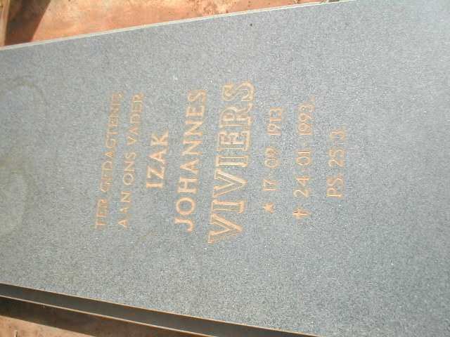 VIVIERS Izak Johannes 1913-1993