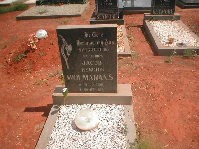 WOLMARANS Jacob Hendrik 1930 - 1987