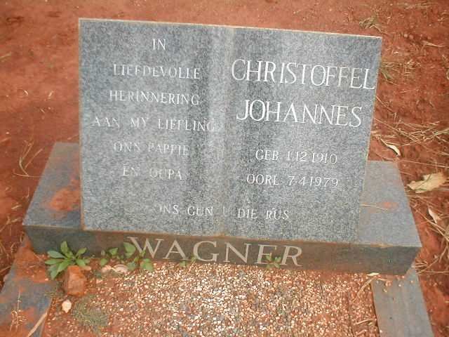 WAGNER Christoffel Johannes 1910-1979