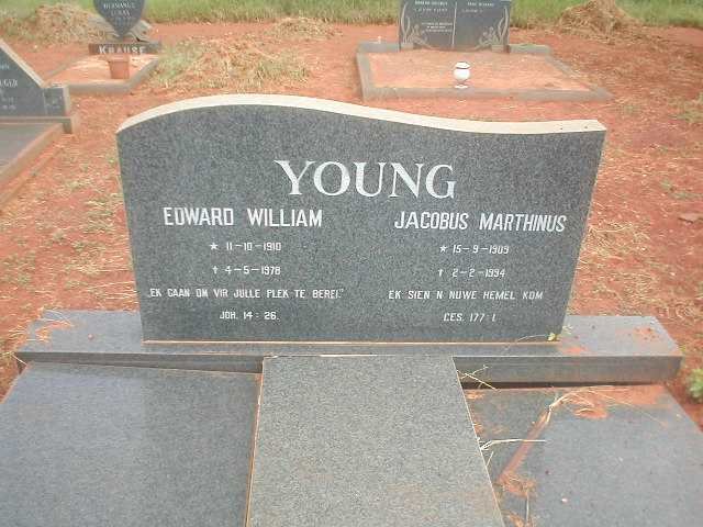 YOUNG Edward William 1910-1978 :: YOUNG Jacobus Marthinus 1909-1994