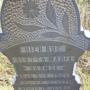 HARMSE Aletta Maria 1921-1921