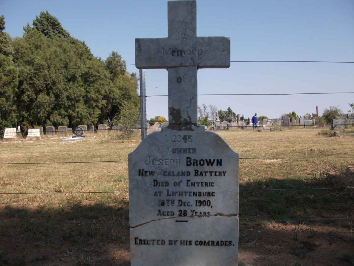 BROWN Joseph -1900