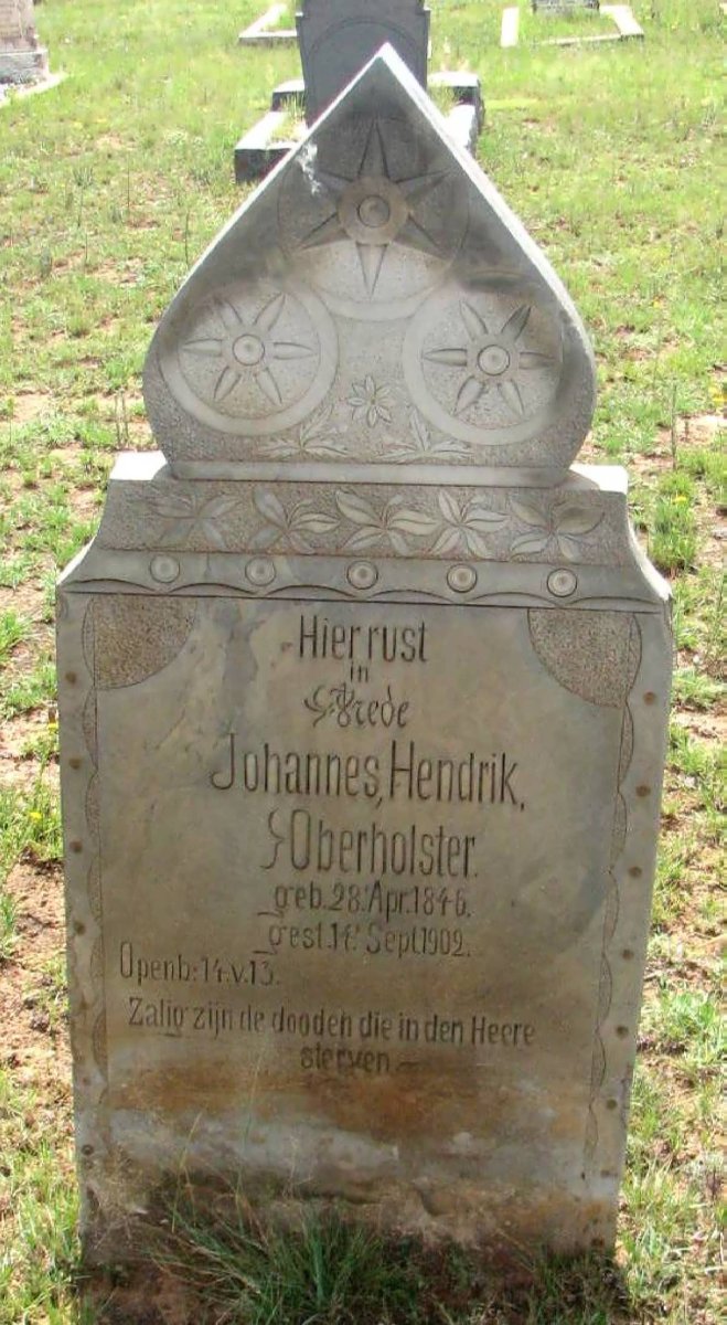 OBERHOLSTER Johannes Hendrik 1846-1902