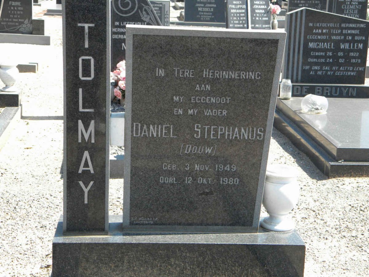 TOLMAY Daniël Stephanus 1949-1980