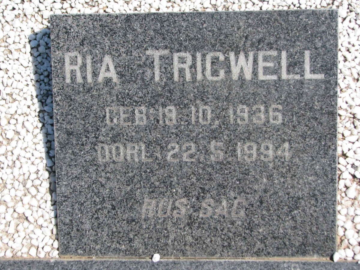 TRICWELL Ria 1936-1994
