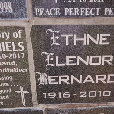 BERNARD Ethne Elenor 1916-2010