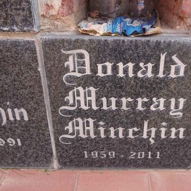 MINCHIN Donald Murray 1959-2011