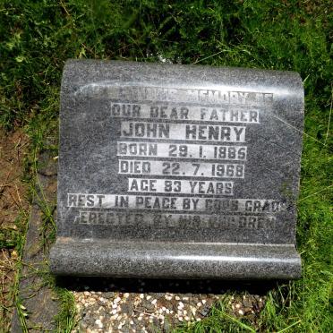 ? John Henry 1885-1968